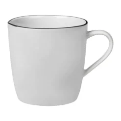 Broste Copenhagen Salt Tekop 25 cl - Porcelæn - White/black