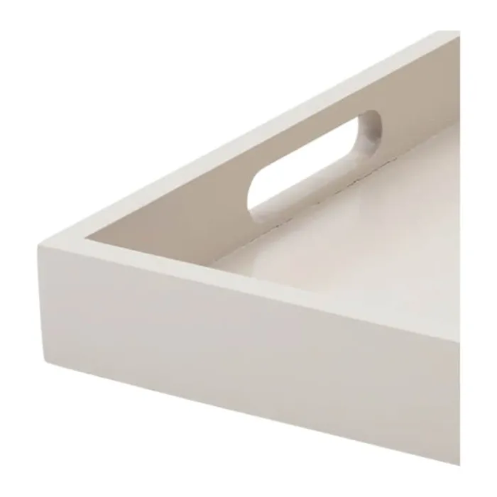 Broste Copenhagen Sarah Bakke B 30 x L 45 cm - Birketræ/finér - Light grey