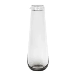 Broste Copenhagen Smoke Karaffel m. låg 0,8 liter - Mundblæst glas - Grey