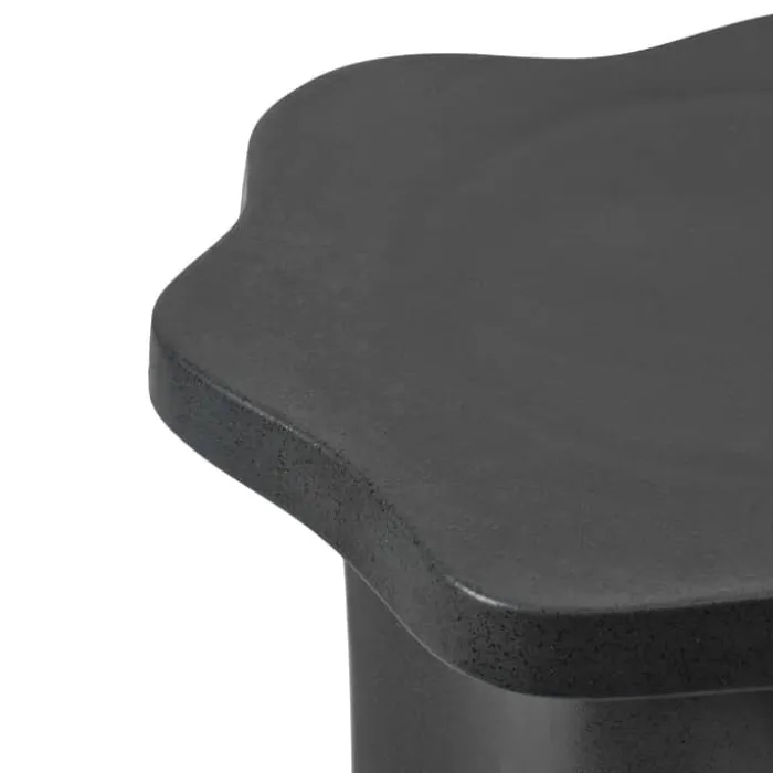 Broste Copenhagen Sonja Bord B 42,5 x H 36 cm - Stentøj - Sort