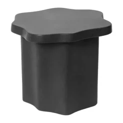 Broste Copenhagen Sonja Bord B 42,5 x H 36 cm - Stentøj - Sort