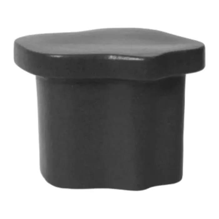 Broste Copenhagen Sonja Piedestal B 24 x D 18 x H 18 cm - Stentøj - Sort