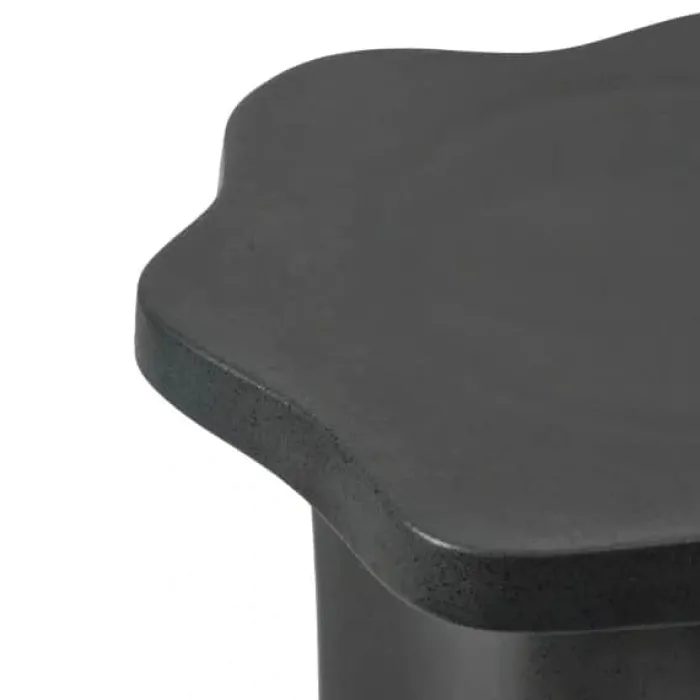 Broste Copenhagen Sonja Piedestal B 24 x D 18 x H 18 cm - Stentøj - Sort