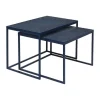 Broste Copenhagen Tilde Bord H 46 x B 67 cm - Resin - Dark Blue
