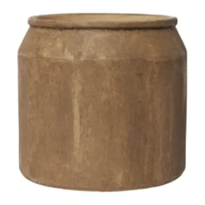 Broste Copenhagen Uma Urtepotte Ø 26 x H 24 cm - Terracotta - Brun