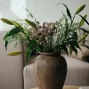 Broste Copenhagen Uma Vase Ø 24 x H 30 cm - Terrakotta - Brun