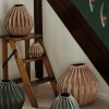 Broste Copenhagen Wide Vase Ø 30 x H 30 cm - Keramik - Fawn