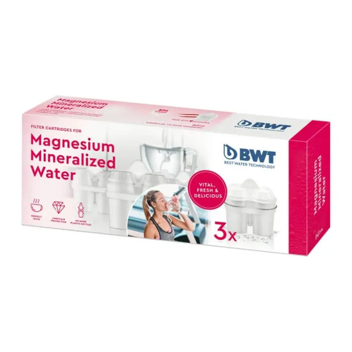 BWT Filter til BWT Vandfilterkande - 3 stk. Tilfører magnesium