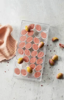 by Ditte Julie Chokoladeform - Små æg Til 32 stk. - Plastik - Klar