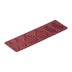 by Ditte Julie Tuileform B 6,9 x 21,6 cm - Silkone - Mørk rosa