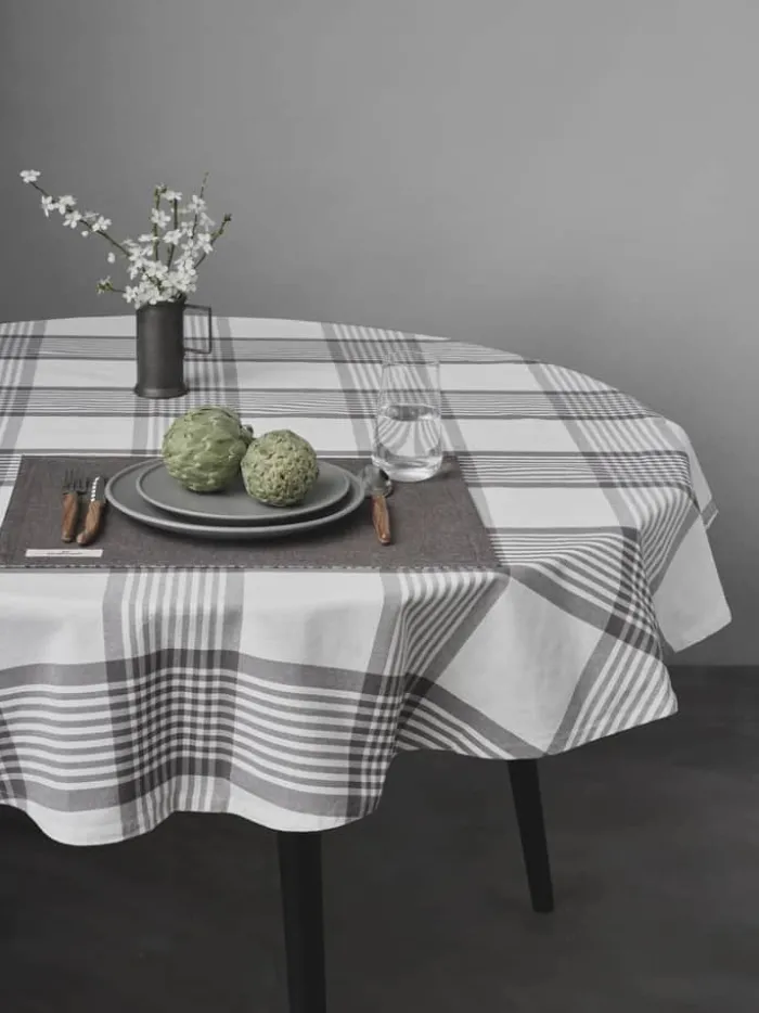 By Mogensen Earth Dækkeserviet B 36 x L 50 cm - Økologisk bomuld - Grå