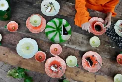 ByOn Poppy Skål Ø 11 cm - Stentøj - Rød