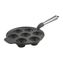 Carl Victor Æbleskivepande Ø 21 cm - Støbejern/stål