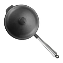 Carl Victor Sauterpande m. Låg Ø 28 cm - Støbejern/stål
