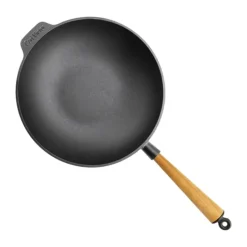 Carl Victor Wokpande Ø 30 cm - Støbejern/bøgetræ