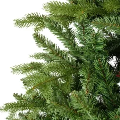Casa Christmas Allison Pine Kunstigt Juletræ H 210 cm - Polyethylen/PVC- Grøn