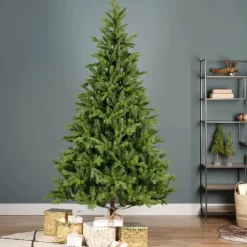 Casa Christmas Allison Pine Kunstigt Juletræ H 210 cm - Polyethylen/PVC- Grøn