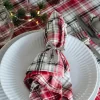 Casa Christmas Dug B 140 x L 220 cm - Bomuld - Rød