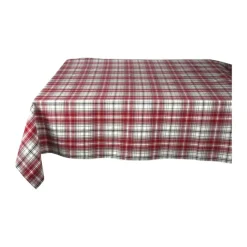 Casa Christmas Dug B 140 x L 220 cm - Bomuld - Rød