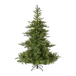 Casa Christmas Grandis Fir Kunstigt Juletræ m. LED Lys H 180 cm - 400 LED lys - Grøn