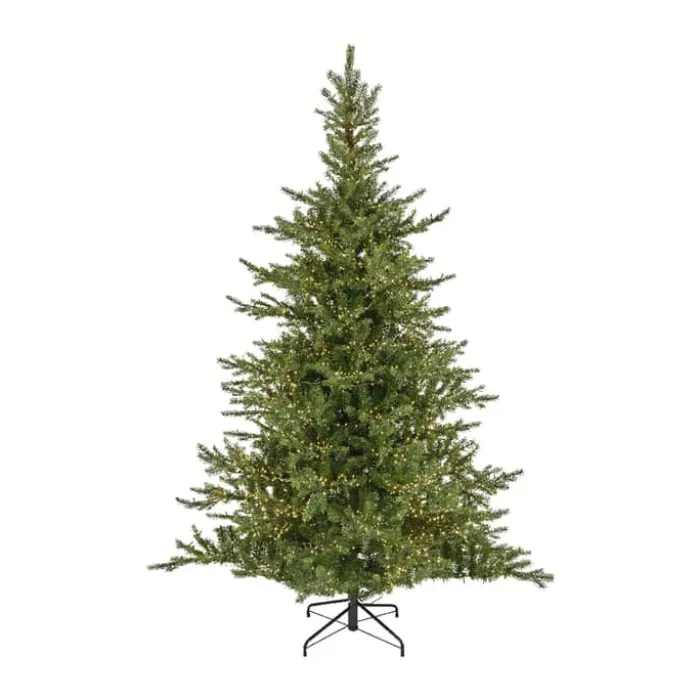 Casa Christmas Grandis Fir Kunstigt Juletræ m. LED Lys H 210 cm - 4200 LED lys - Grøn