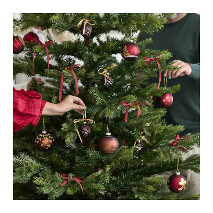 Casa Christmas Grandis Fir Kunstigt Juletræ H 210 cm - Polyethylen/PVC - Grøn