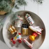 Casa Christmas Juleophæng - Chokoladebar H 10,8 cm - Glas/metal - Brun/guld