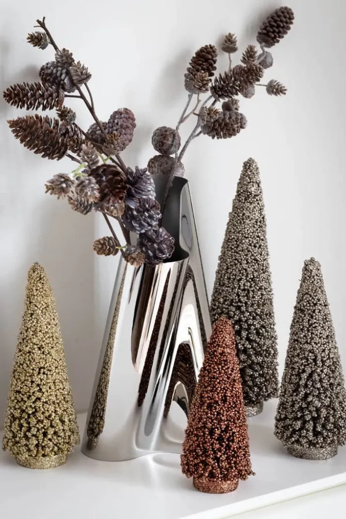 Casa Christmas Kunstig Gren H 70 cm - Plastik/jern