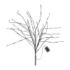 Casa Christmas Kunstig Gren med LED H 96 cm - 96 LED lys - Metal/plastik