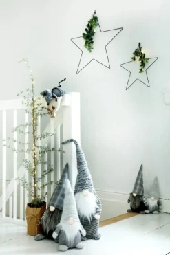 Casa Christmas Kunstigt Cedertræ m. LED-lys H 120 cm - Polyethylen - Grøn