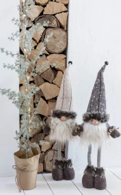 Casa Christmas Kunstigt Cedertræ m. LED-lys H 120 cm - Polyethylen - Grøn