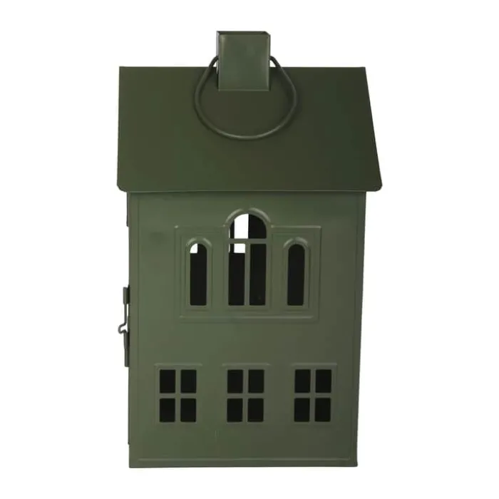 Casa Christmas Lanterne H 33,8cm - Metal - Grøn
