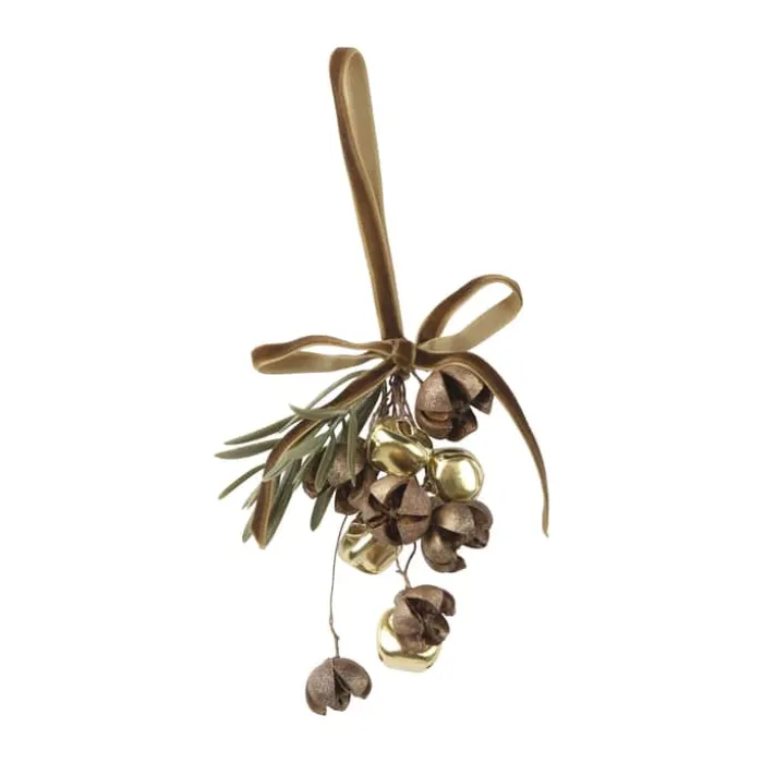 Casa Christmas Ophæng med frøkapsler H 19 cm - Jern
