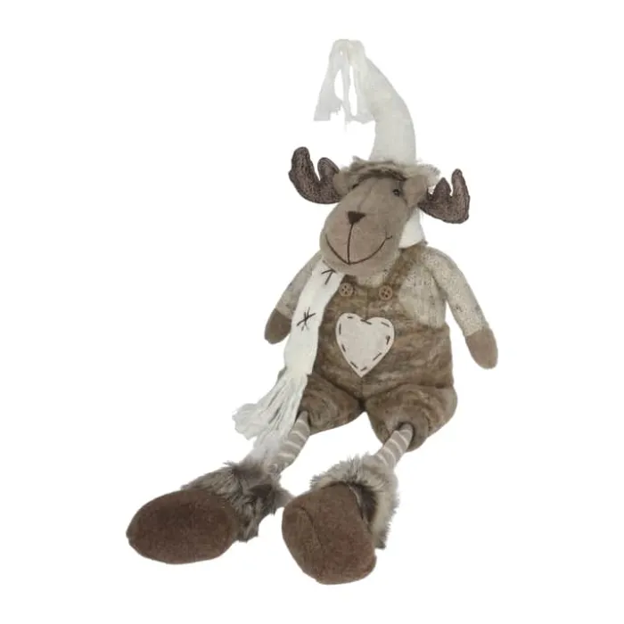 Casa Christmas Rensdyr - Dreng H 57,5 cm - Polyester - Brun