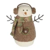 Casa Christmas Snemand H 32 cm - Polyester/plastik - Brun