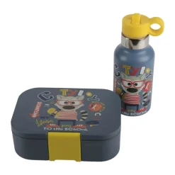 Casa Kids Drikkeflaske 350 ml - Plastik - Plastik - Grå