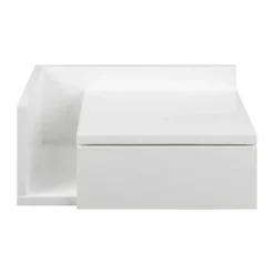 CASA Living Ashlan Natbord H 16,5 x B 40 x D 32 cm - Mdf - Hvid