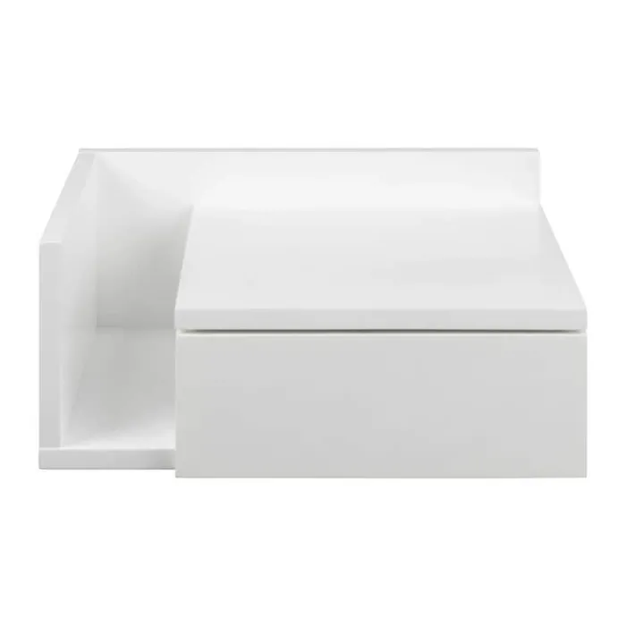 CASA Living Ashlan Natbord H 16,5 x B 40 x D 32 cm - Mdf - Hvid