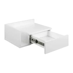 CASA Living Ashlan Natbord H 16,5 x B 40 x D 32 cm - Mdf - Hvid