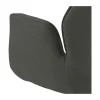 CASA Living Aura Spisebordsstol H 91 x B 60,5 x D 58,5 cm - Gummitræ/stof - Mørkegrå/sort