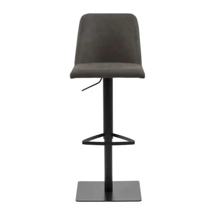 CASA Living Avanja Barstol H 107,5 x B 43 x D 51 cm - Preston-stof - Antracit