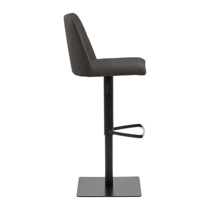 CASA Living Avanja Barstol H 107,5 x B 43 x D 51 cm - Preston-stof - Antracit