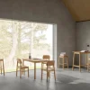 CASA Living Barlow Spisebord H 74,5 x B 120 x L 80 cm - Egefiner - Natur