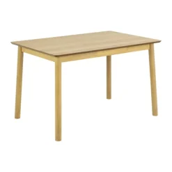 CASA Living Barlow Spisebord H 74,5 x B 120 x L 80 cm - Egefiner - Natur