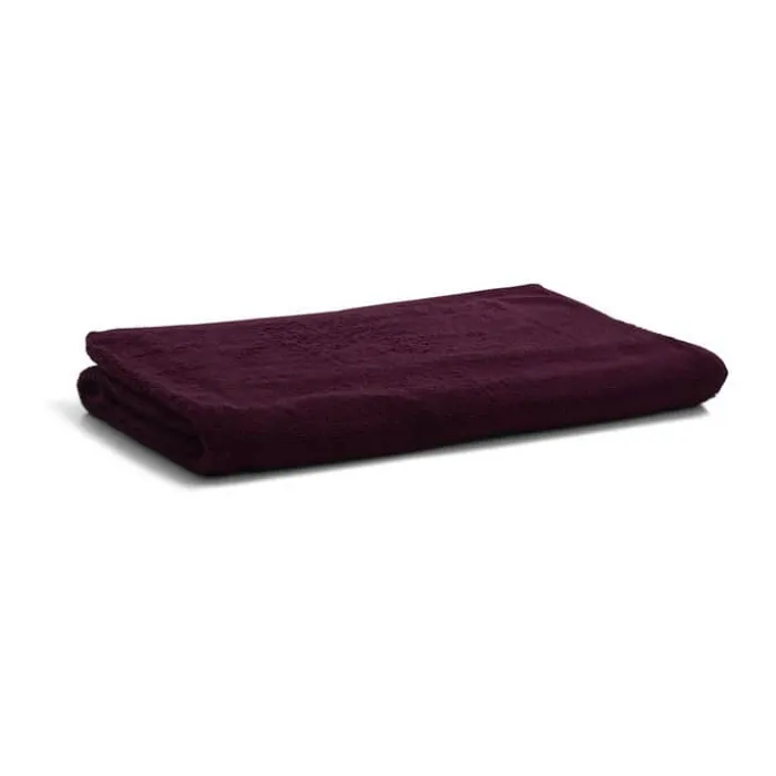 CASA Living Basic Håndklæde B 100 x L 150 cm - Bomuld - Bordeaux