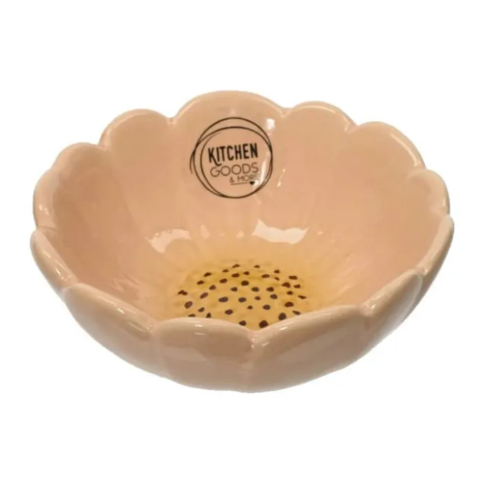 CASA Living Blomst Skål Ø 11,2 cm - Porcelæn - Fersken