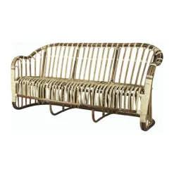 CASA Living Bænk H 86 x B 180 x L 68 cm - Rattan - Natur