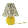 CASA Living Bordlampe H 26 cm - Keramik - Gul