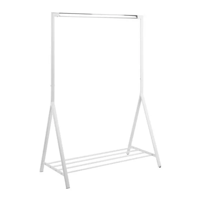 CASA Living Brent Garderobestativ H 165 x B 117 x D 59 cm - Metal - Hvid