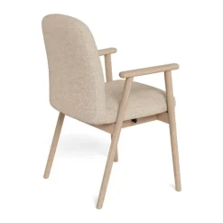CASA Living Calvin Spisebordsstol - 2 stk. Ø 40 x H 50 cm - Sten/stål - Grå